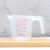 250ml red scale handle measuring cup 