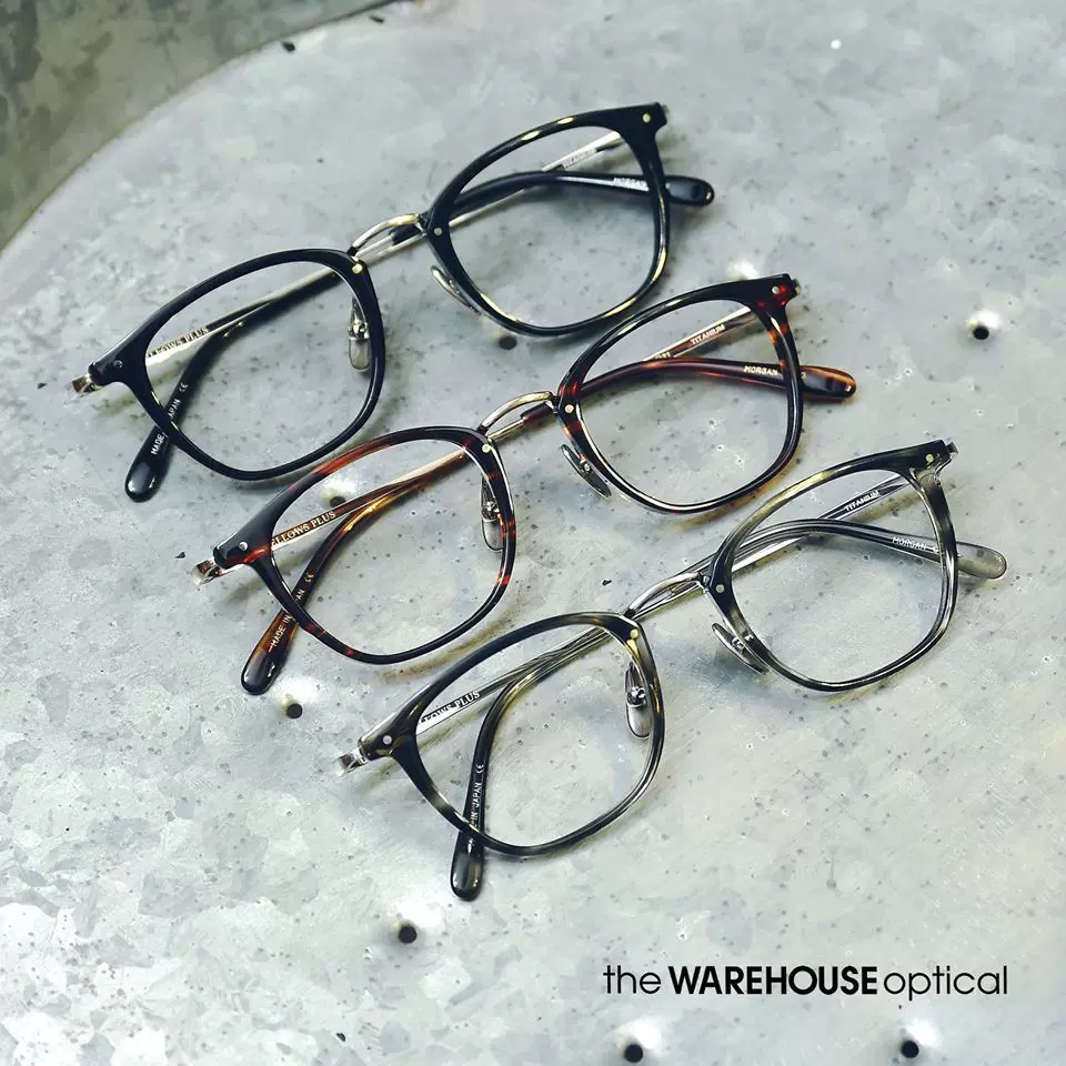 YELLOWS PLUS MORGAN 【THE WAREHOUSE OPTIC】日本手造47□ 中金-Taobao