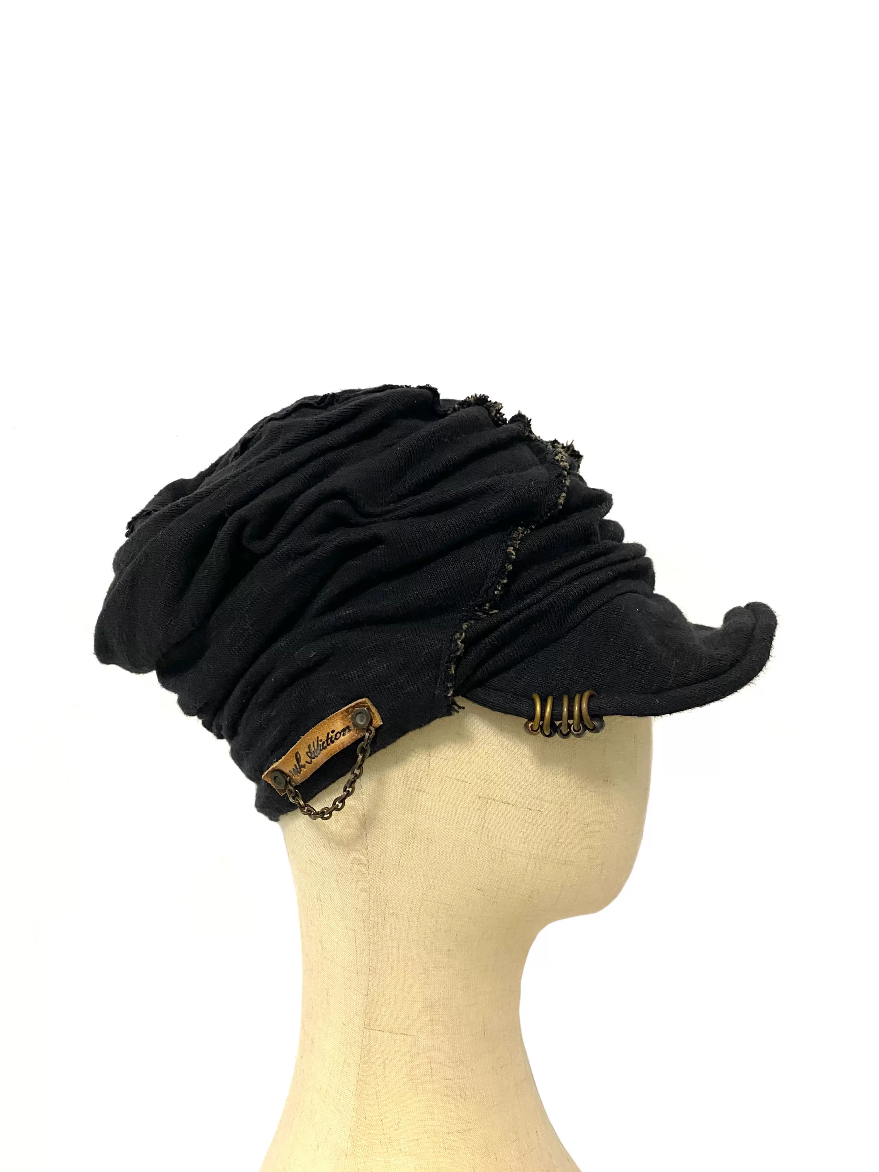 Sold* 14th addiction 褶皺堆堆帽尺寸自由自己凹造型