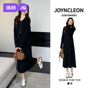 
Jingqi Spring Dress 2026 New Fashionable and Western-style Maternity Dress Loose Hepburn Style Women Does Not Show Pregnancy During Pregnancy