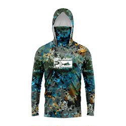 Pelagic Fishing Clothing Men's Camouflage Face-Covering Sun Protection Clothing for Fishing and Sea Fishing Breathable Ice Silk Lure Sun Protection Clothing