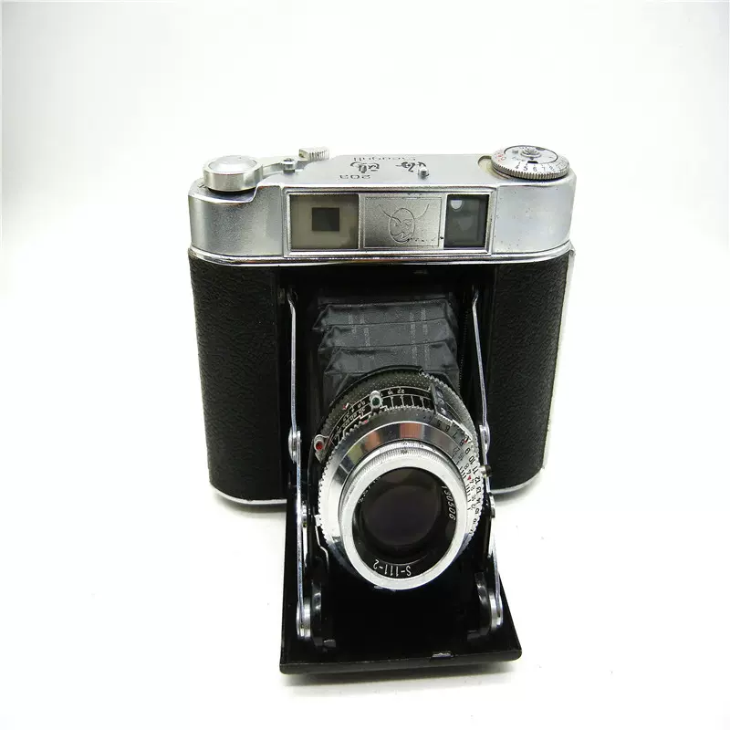 海鸥203折叠皮腔120胶卷照相机复古老式胶片机收藏使用影视道具