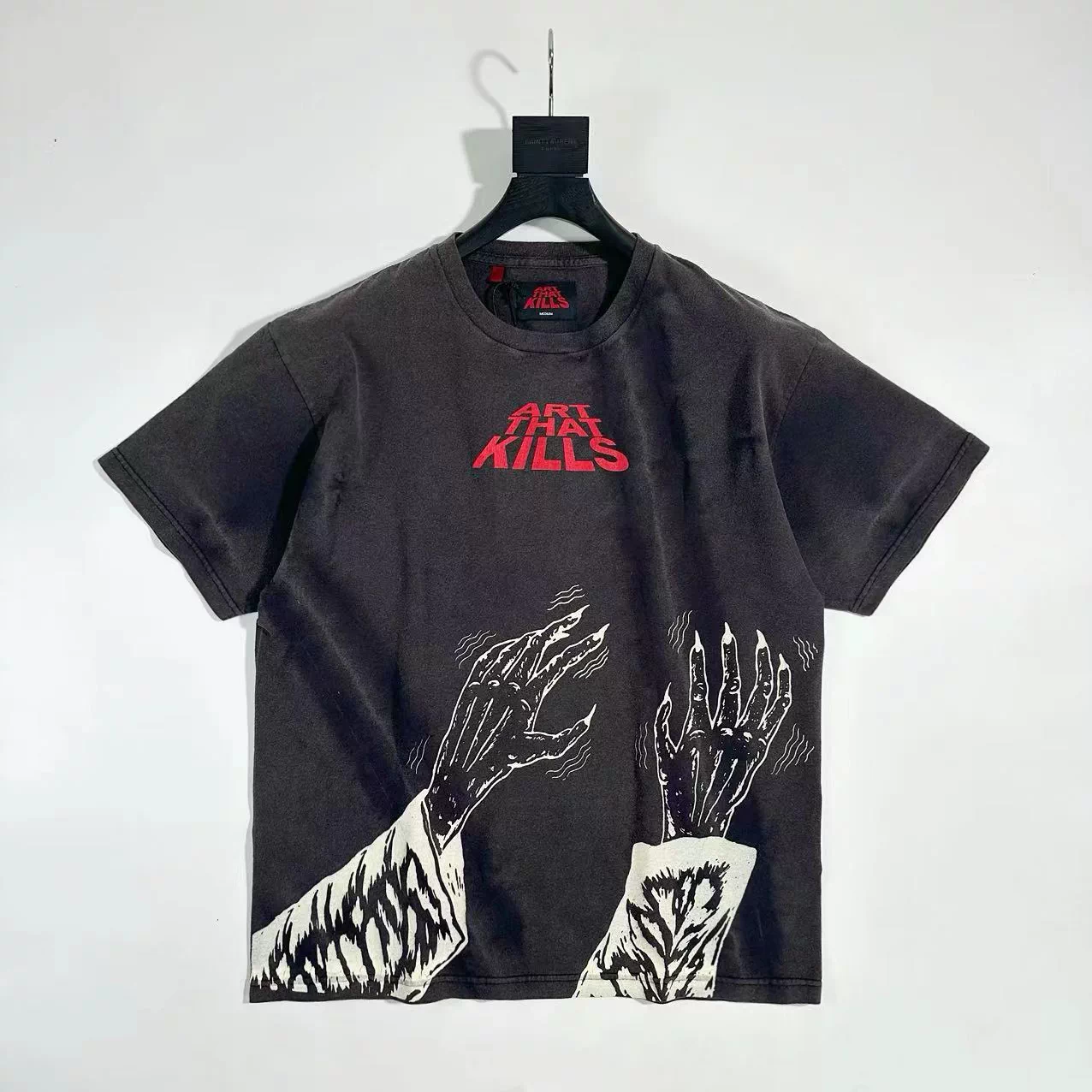 GALLERY DEPT ATK ZOMBIE TEE僵尸骷髅高街洗水做旧Vintage短袖