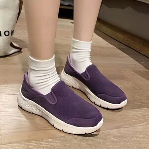 
Skechers Women's Walking Shoes Multi-Walk Spring New Women's Shoes Plus Velvet Warm Casual Shoes GO Walk FLEX