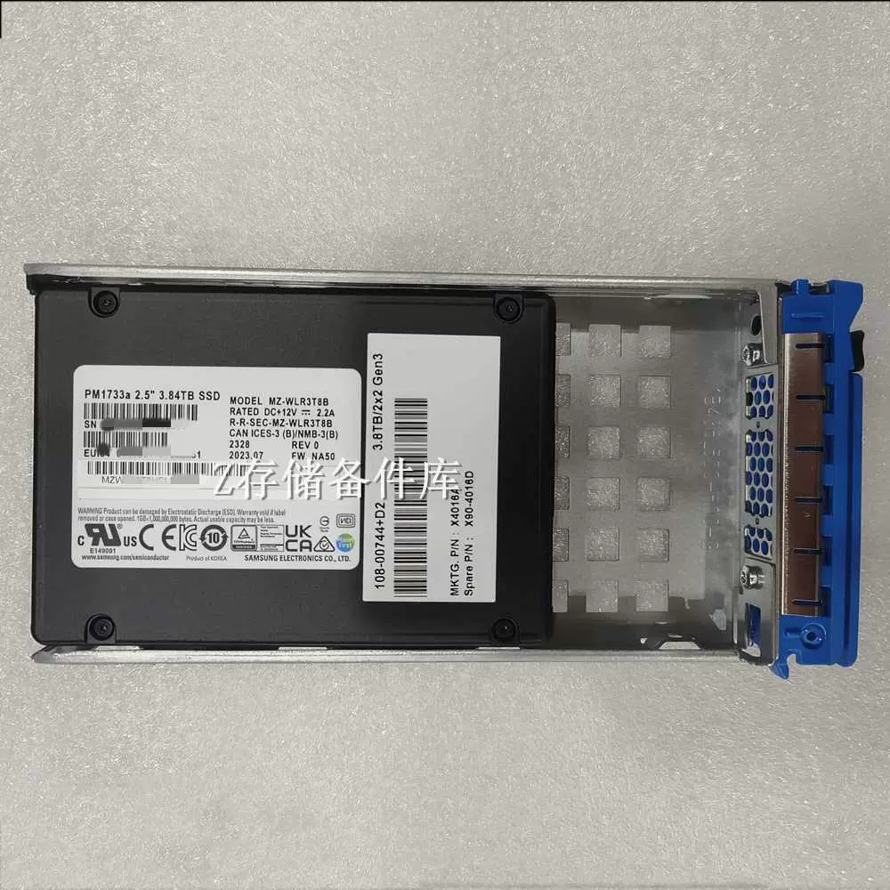 X4016A 全新NetApp AFF A250 NVME SSD 108-00744+D2