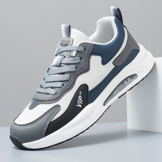 
Men's shoes 2025 new winter soft-soled sports and leisure shoes men's running shoes breathable male students versatile trendy shoes for men