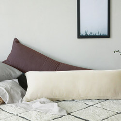 Long Pillow for Bed, Long Pillowcase for Legs, Suitable for Girls to Sleep, Removable and Washable, Baby Sofa Backrest Cushion, Lumbar Pillow