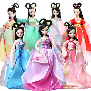 Costume Costor Dolls Four Seasons Seven Fairies Gifts Gifts, Yi Li Jia Xiaobu OB BJD Ye Luoli Doll
