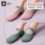 Pink + forest green] ribbon socks * 2 pairs 