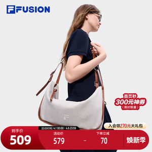 
FILA FUSION Fila trendy brand couple shoulder bag 2026 summer new crescent bag shoulder bag crossbody bag