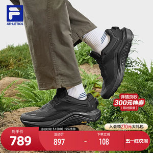 
Snow Wolf 2+FILA BOA outdoor running shoes men's shoes 2026 spring new mountaineering hiking water-repellent sports shoes