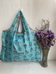 Large-Capacity Foldable Shopping Bag, Eco-Friendly Bag, Portable Tote Bag, Grocery Shopping Bag, Car Travel Storage Bag, Shoulder Bag