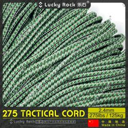 Le Shi [C103] 275 Lbs Nylon 2.4mm Tactical Rope 2.4mm Paracord Outdoor Bracelet Weaving Supplies
