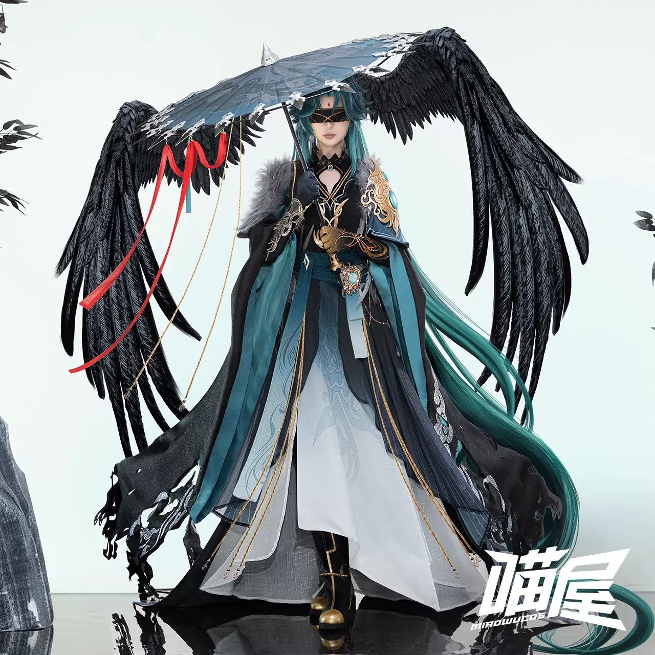 喵屋小铺原神cos服问神山海经帝江撑伞人魈cosplay同人衍生服装男-Taobao Vietnam