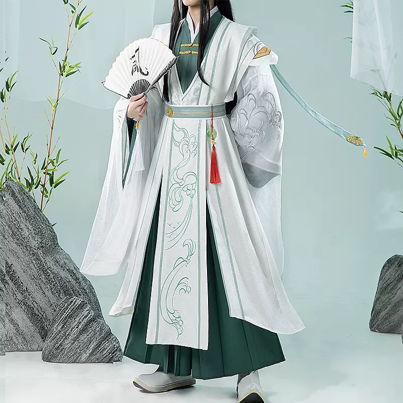 天官賜福 师青玄 風師 女相 公式 コスプレ ウィッグ 漫画 