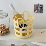 Ins стиль полая корзина для грязной одежды с заварным кремом, корзина для хранения грязной одежды, домашняя корзина для хранения, подвесная корзина для хранения в ванной комнате