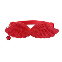 Multicolor Angel Wings Cat Collar Wings Style Ornaments Halloween Festive Pet Dress Up Clothing Collar Bow Tie