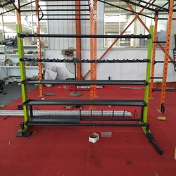 Personal Training Equipment Rack, Small Equipment Rack, Storage Rack, Barbell Kettlebell Rack, Medicine Ball Rack, Barbell Plate Rack