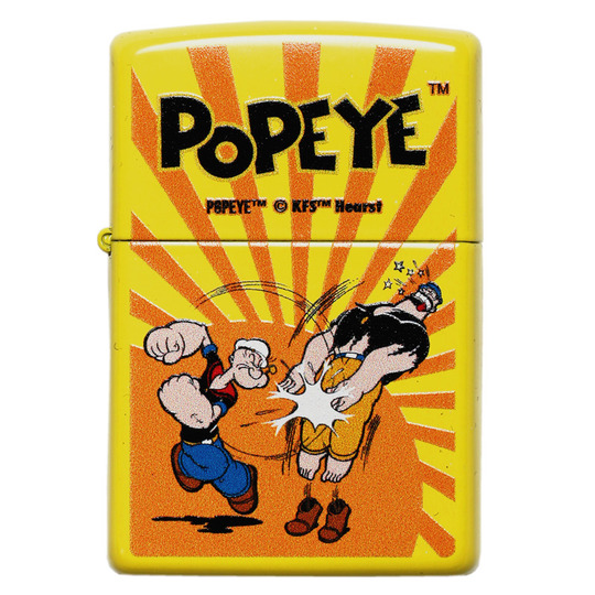Zippo Popeye Windproof Lighter - Matte Copper