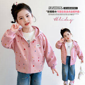 
Girls' coats 2026 spring new style baby little girls spring and autumn baby girl spring style spring early spring children's clothes