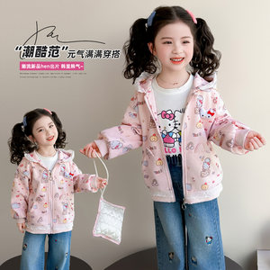
Girls' coats 2026 spring new style baby little girls spring and autumn baby girl spring style spring early spring children's clothes