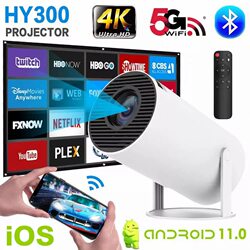 Hy300Ultra Portable Android Smart Projector (Overseas Version)