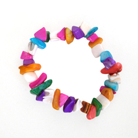 Handmade Natural Shell Conch Bracelet - Girls' Jewelry Market Stall Gift