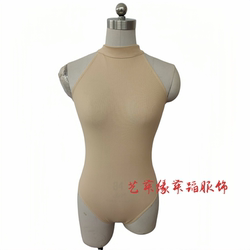 New Ballet One-Piece Pole Dance Performance Costume Aerial Yoga Satin Acrobatics Performance Latin Gymnastics Dance Costume