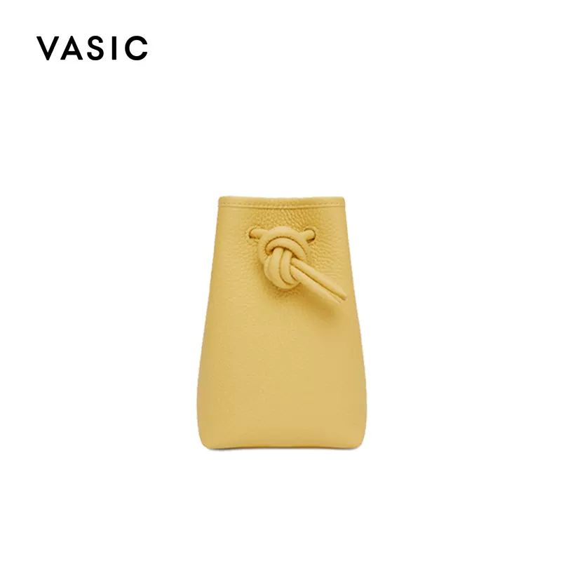VASIC 牛皮Bond Nano 单肩斜挎迷你水桶包手机包凯特周-Taobao