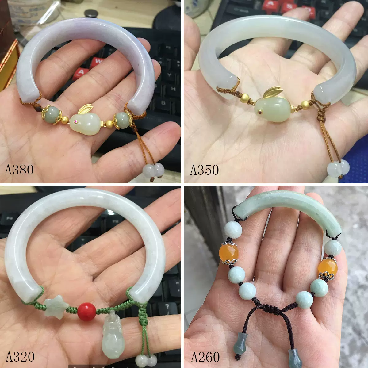 玉手镯断裂修复服务天然玉石手饰抛光打磨维修改件开口修补手串