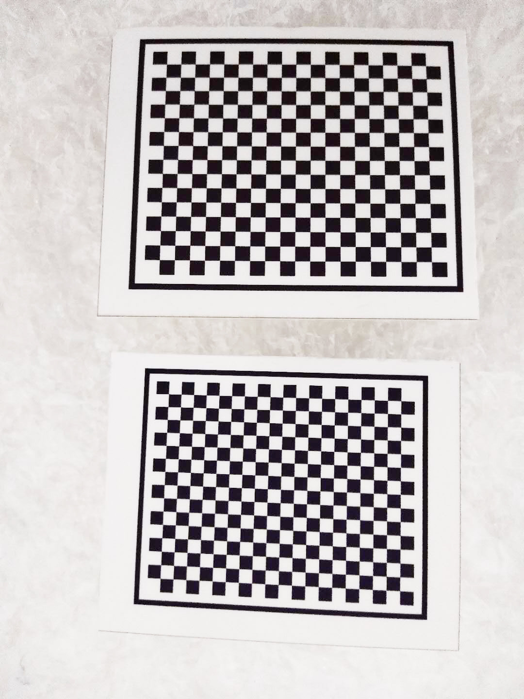 Machine Vision Calibration Board/Checkerboard Calibration Board/Glass ...