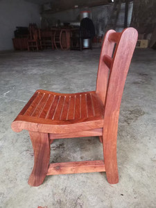 
Myanmar rosewood shoe changing stool mahogany children's chair low stool mahogany seat casual backrest courtyard residential furniture