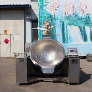 
Fully automatic sauce cooking machine, chili sauce frying machine, large capacity sauce mixing wok