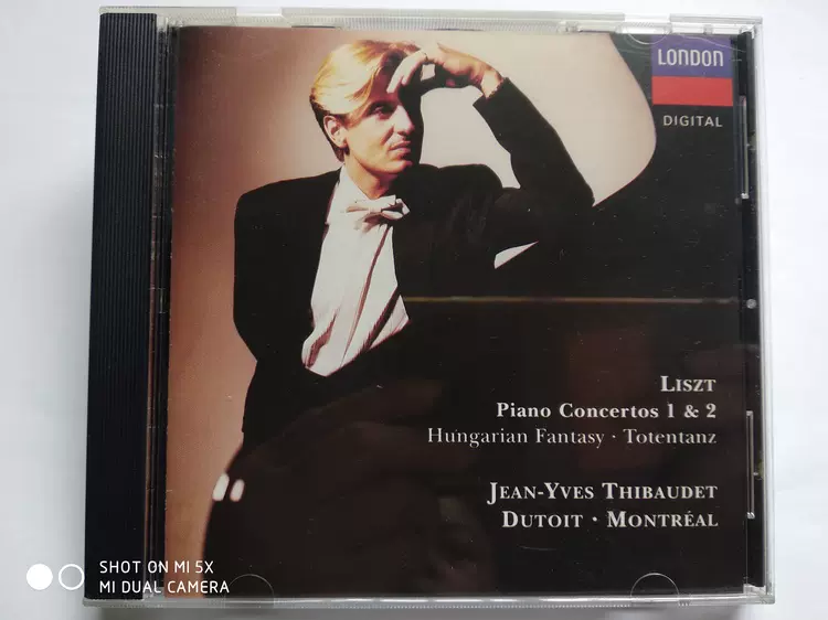 Liszt: Jean-Yves Thibaudet-Piano Concertos 1 & 2 US版98品-Taobao