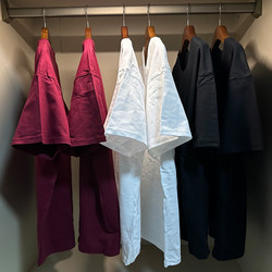 (Buy One, Get One Free) Heavyweight Pure Cotton T-Shirt for Men, Short-Sleeved, 2025 New Style, Solid Color, Loose Fit, 260g Summer T-Shirt