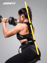 Kettlebell deadlift, squat, running posture auxiliary correction bar, dumbbell barbell, fitness bar, sports tool
