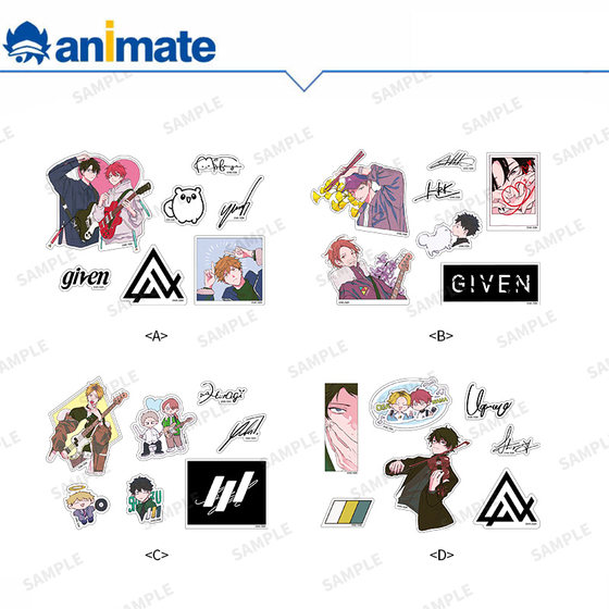 [Reservation]given The second series of original products commemorating the release of the album, sticker set animate
