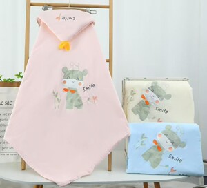 
Baby blanket, newborn blanket, spring, autumn and winter pure cotton baby products delivery room blanket, thickened and warm