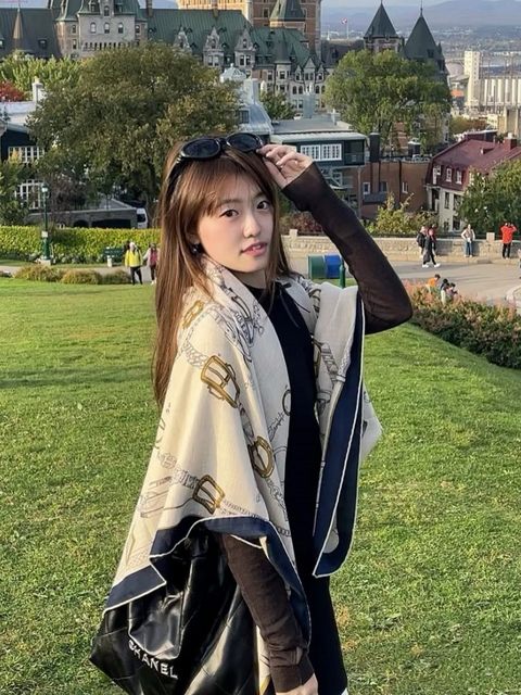 MONOGRAM SQUARE SCARF 140 CM IN COLORFUL CASHMERE AND SILK 413743