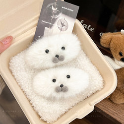 Cute Plush Seal Hair Clip for Women, Cartoon Style Bb Clip, Adorable Side Bangs Clip, New Autumn and Winter Hairpin Hair Accessory