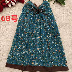 Boyi Garden Factory Store Summer Travel Pretty Girl Versatile Cotton Linen Camisole Dress Little Girls' Favorite