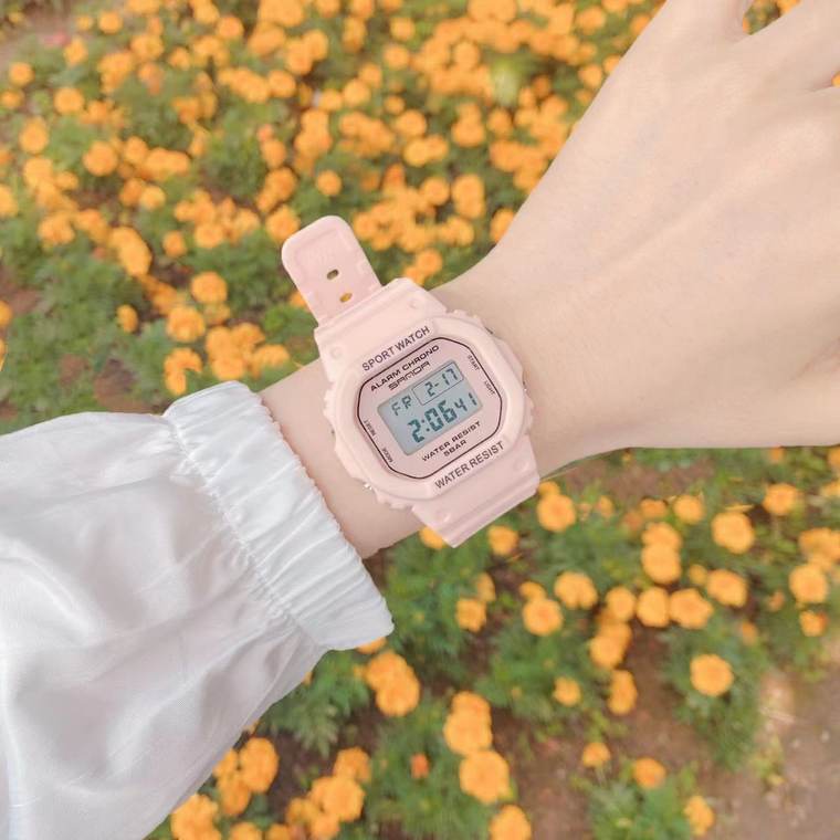 Can't hide Zhao Rusi Sang Zhi's same watch white Minimalist