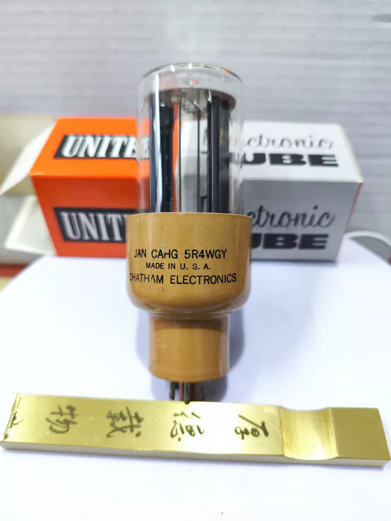 Chatham Electronics 5R4WGY 真空管 5R4WGA JAN CHATHAM 2本組 箱付