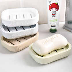 Creative bathroom soap dish bathroom drain soap rack