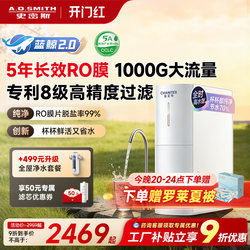 A.O. Smith Garnet Kitchen Large Flow Reverse Osmosis Household Direct Drinking Water Purifier Cr2500Bm1