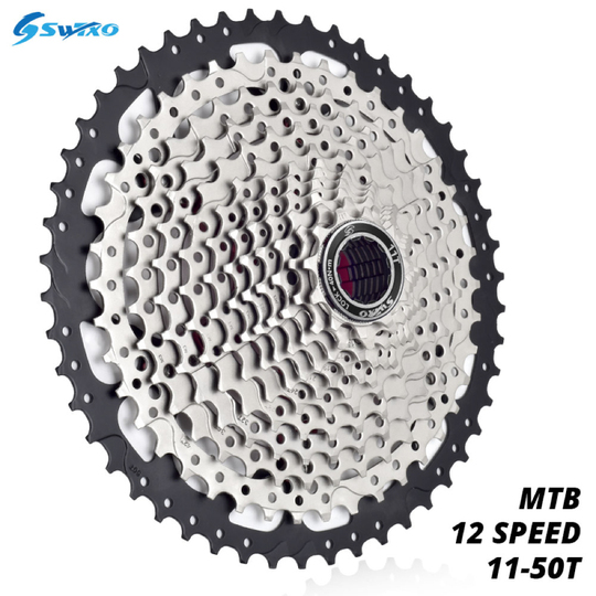 Swtxo 12速マウンテンバイクカセット - 36Tギア