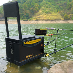 Jililai 30-liter multi-functional large backrest new fishing box fishing box fishing gear box full set of fishing supplies and equipment