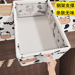 Clothing Storage Box, Home Wardrobe Layering Organizer, Foldable for Storing Clothes and Underwear, Oxford Cloth Storage and Organizing Basket
