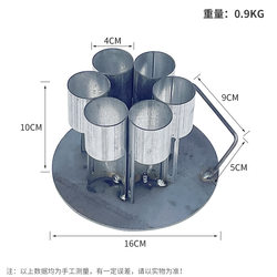 2025 Model Anti-Crossfire Two-Foot Kick Launcher, New Thickened Bracket, Continuous Firing Cannon, Two-Foot Kick Stand