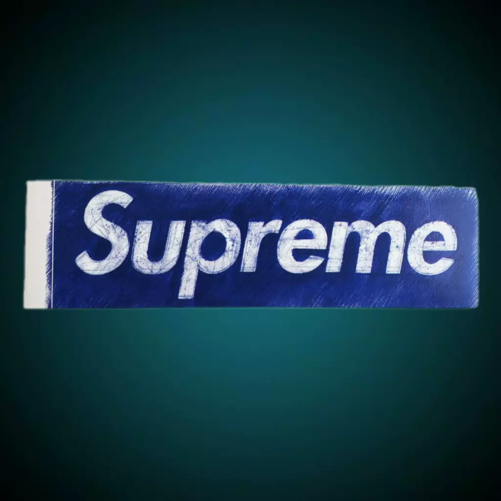 Sup苏破密pen boxlogo sticker ANDREI MOLODKIN圆珠笔贴纸贴画-Taobao